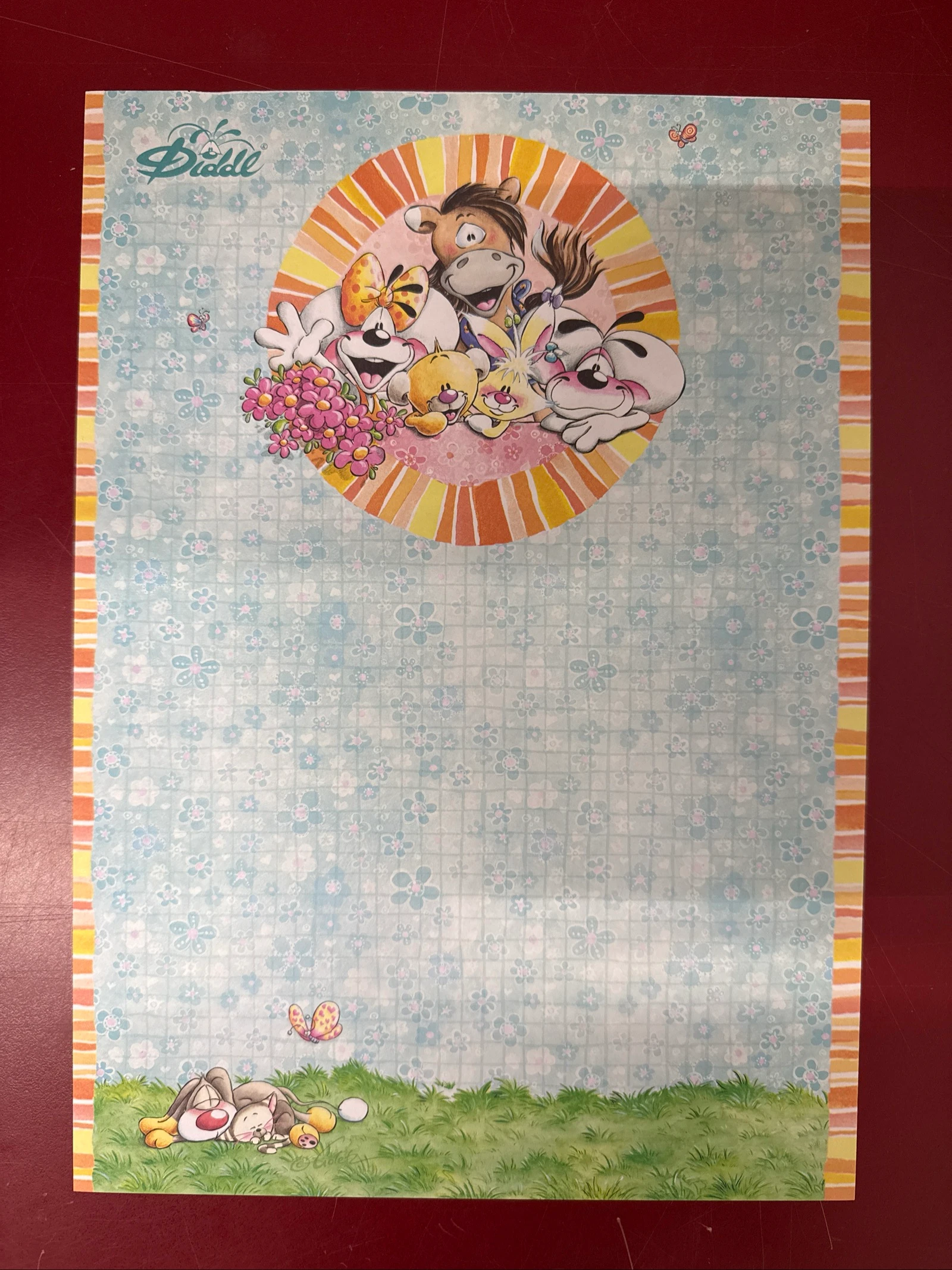 Feuille A4 Diddl Collection Summer exclu Cultura 